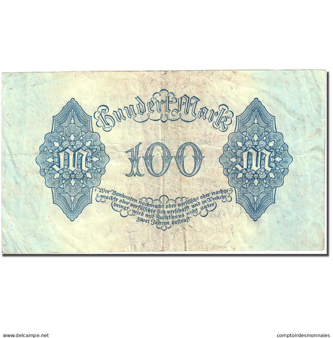 Billet, Allemagne, 100 Mark, 1922, 1922-08-04, KM:75, TB+ - 100 Mark