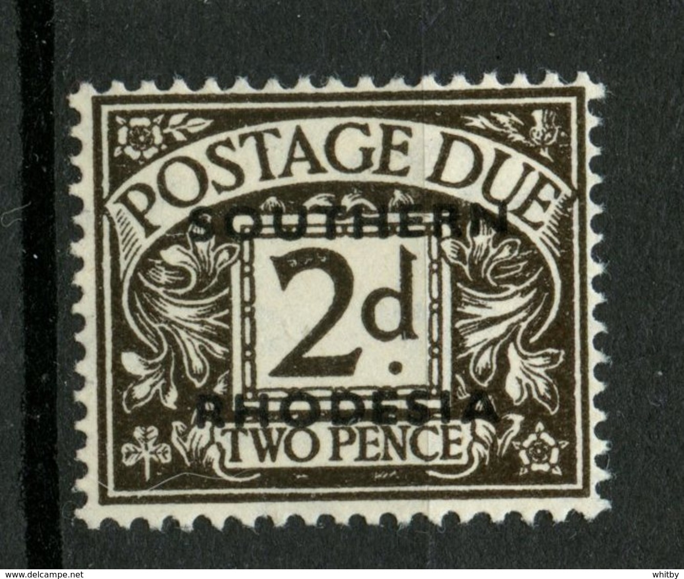 Southern Rhodesia 1951 2p Postage Due Issue #J3 MH - Rhodésie Du Sud (...-1964)