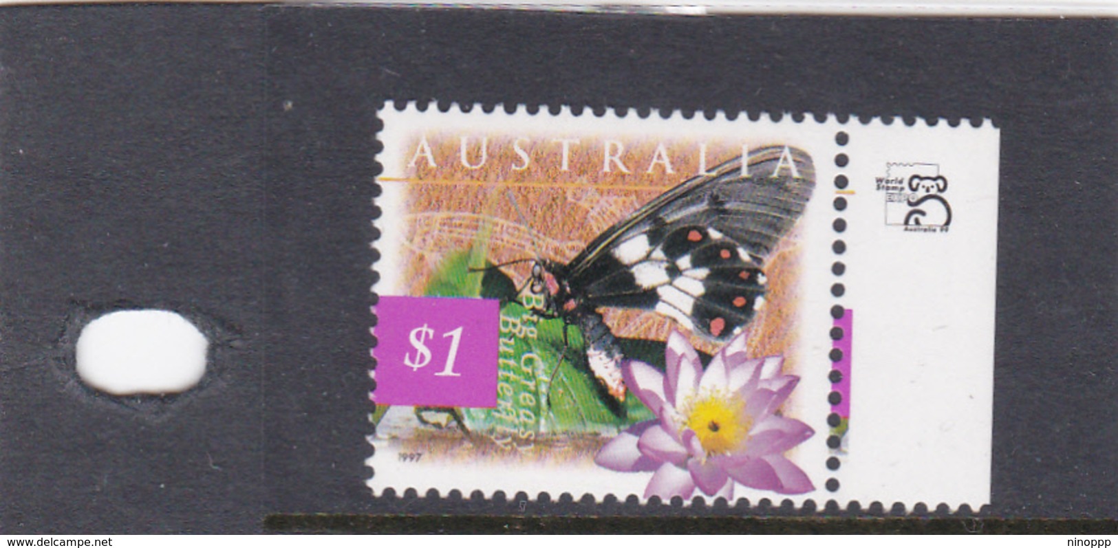 Australia ASC 1608c 1999 Greasy Butterfly World Expo 99 MNH - Probe- Und Nachdrucke