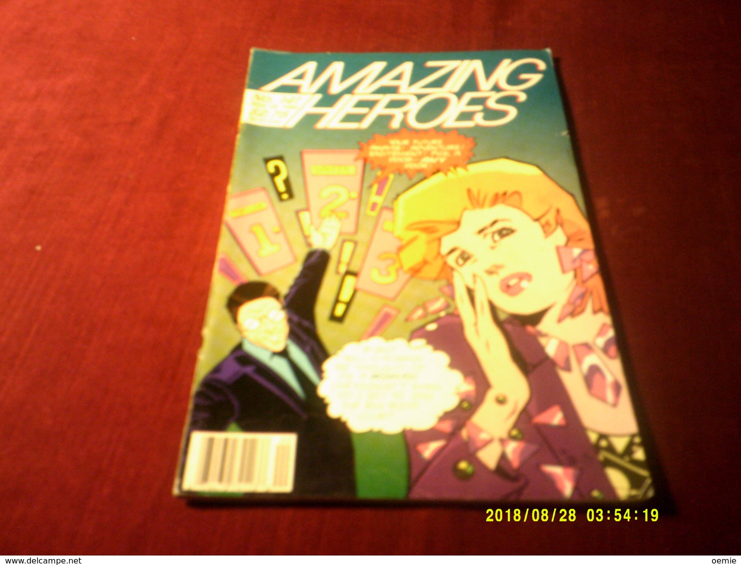 AMAZING  HEROES   No 141 - Altri Editori