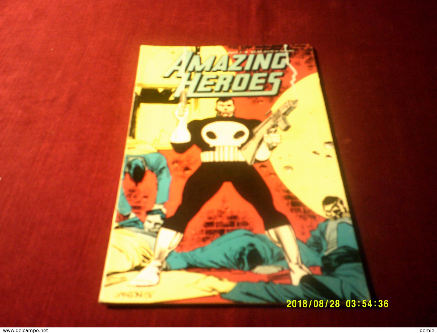 AMAZING  HEROES   No 114 - Altri Editori