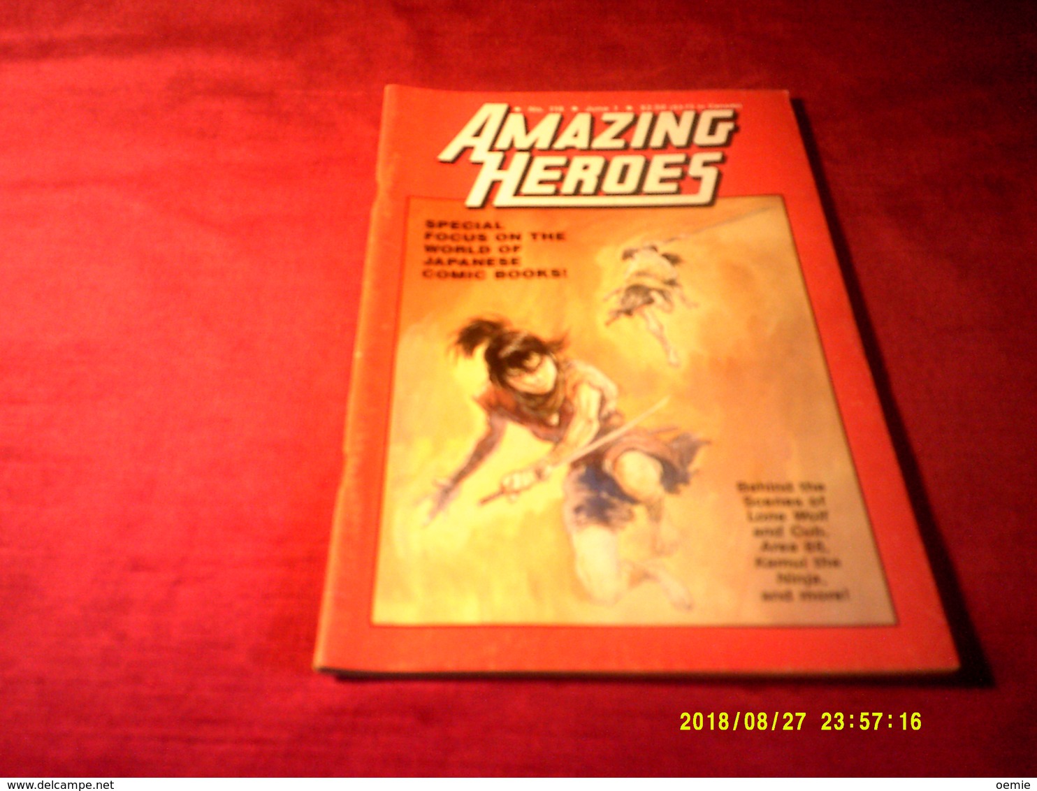 AMAZING  HEROES   No 118 - Altri Editori