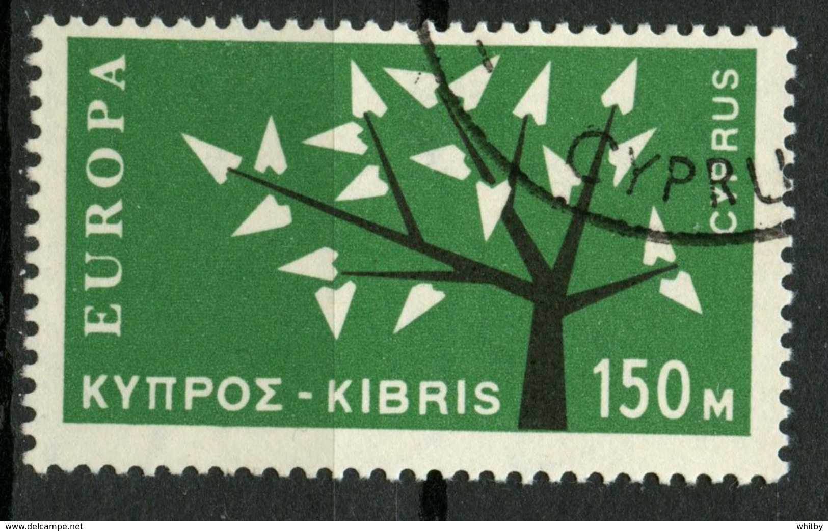 Cyprus 1963 150m Europa Issue #221 - Used Stamps