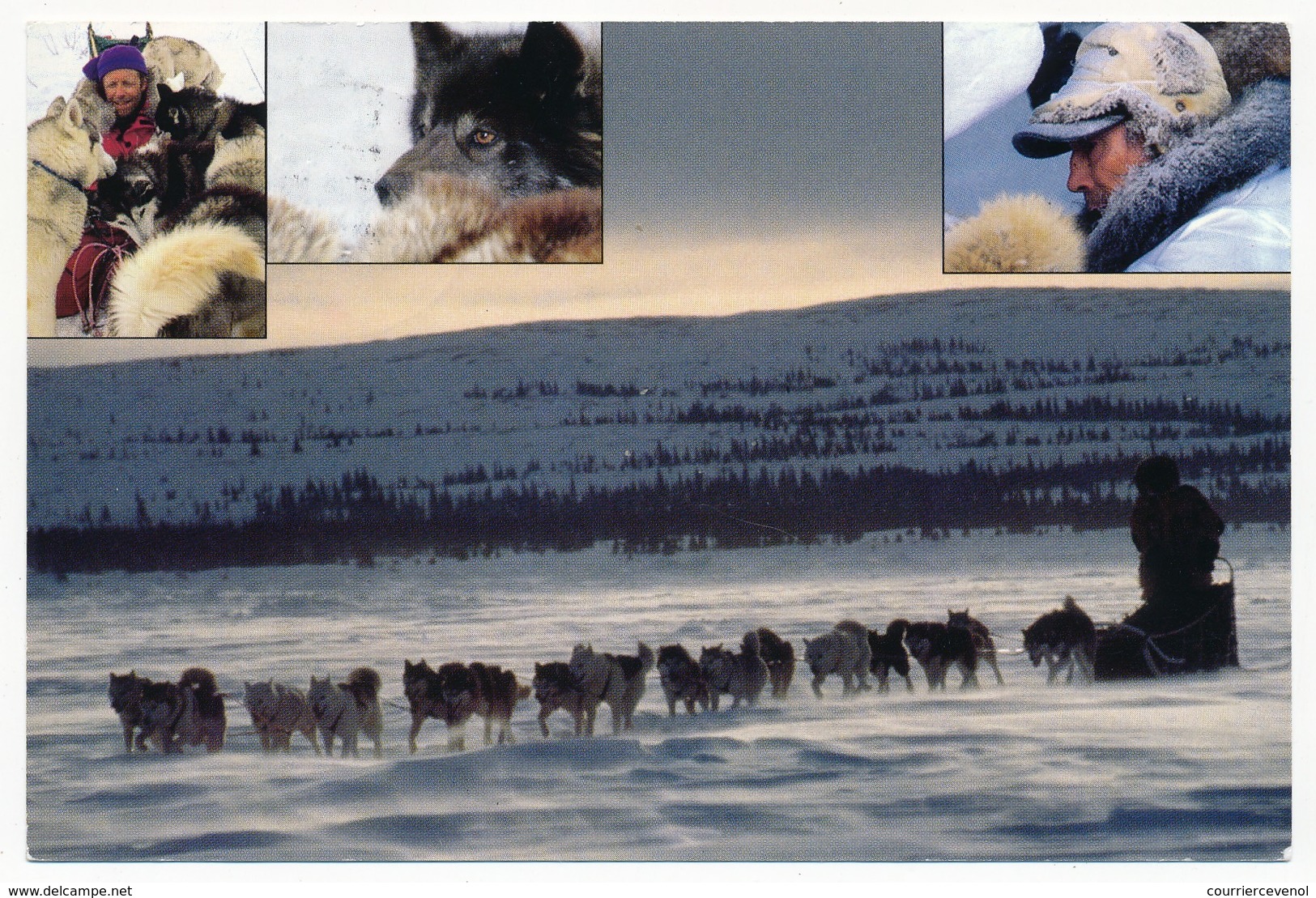 GROENLAND - Expédition François Beiger "A La Rencontre Des Inuits Du Groenland" - An 2000 - Carte Signée - Otros & Sin Clasificación