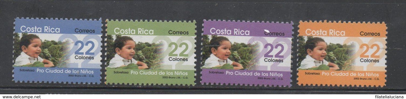 MNH Costa Rica Classics Christmas Tax 2002 Scott RA121 - Costa Rica