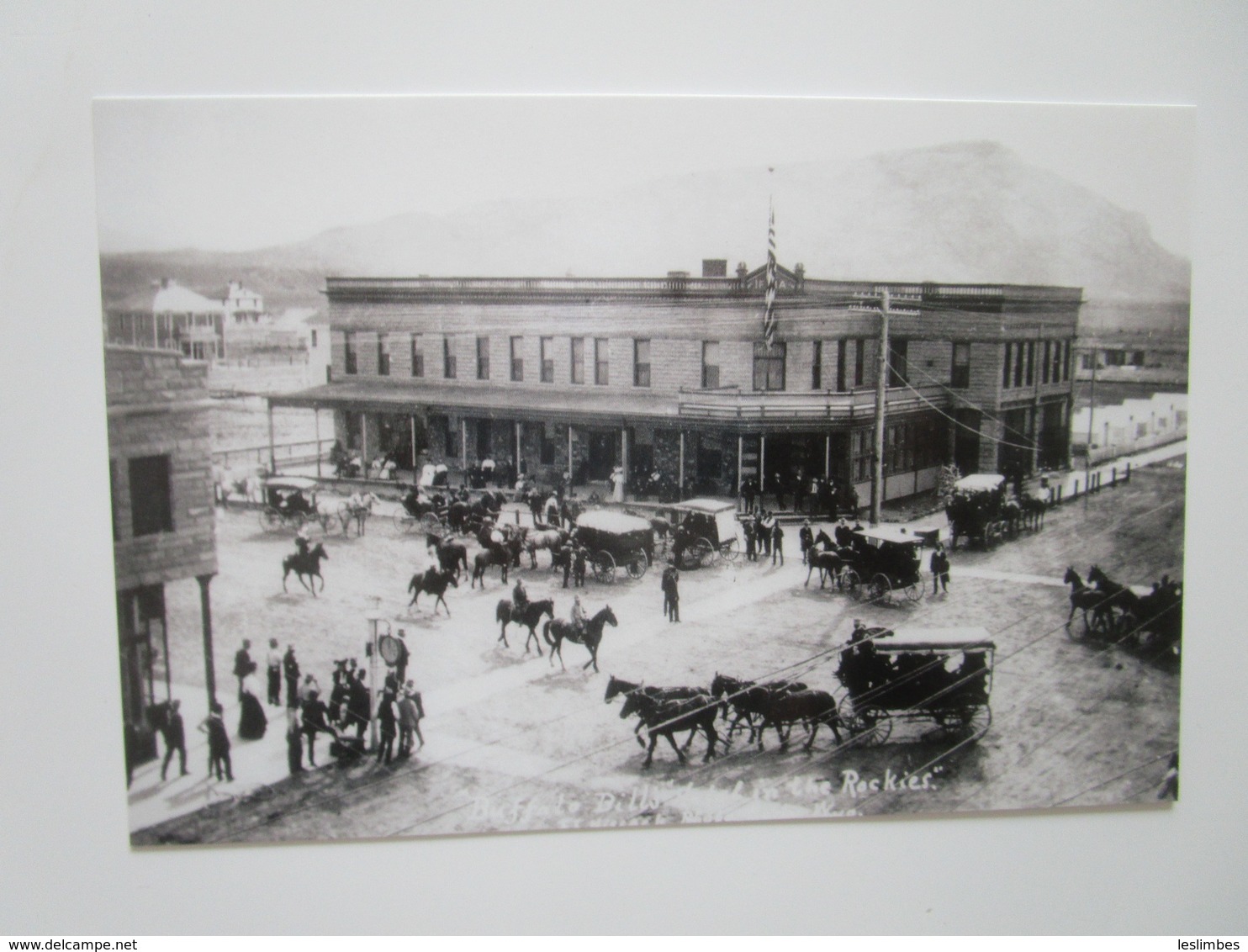 The Grand Opening Of The Irma Hotel Took Place In November Of 1902 In Cody. Shoshone Distributing 707204551344 - Cody