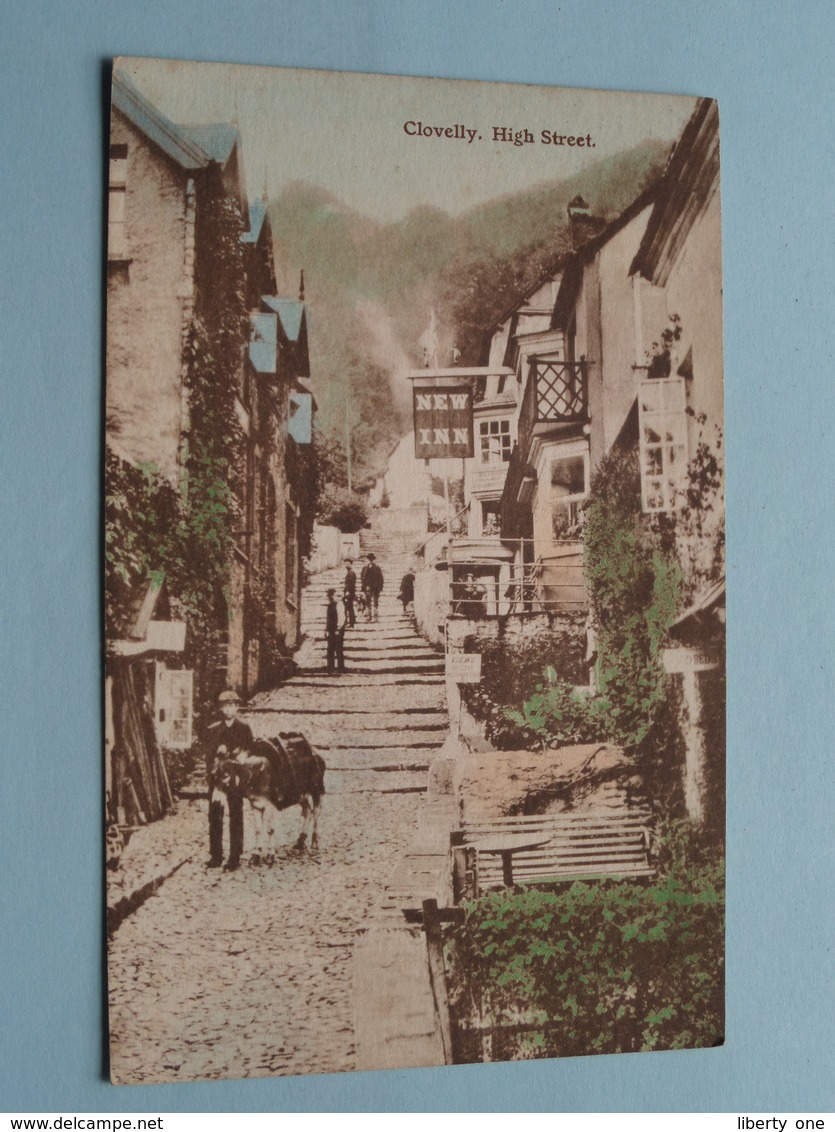 HIGH STREET Clovelly ( R. S. Short ) Anno 1919 ( Voir Photo Svp ) ! - Clovelly
