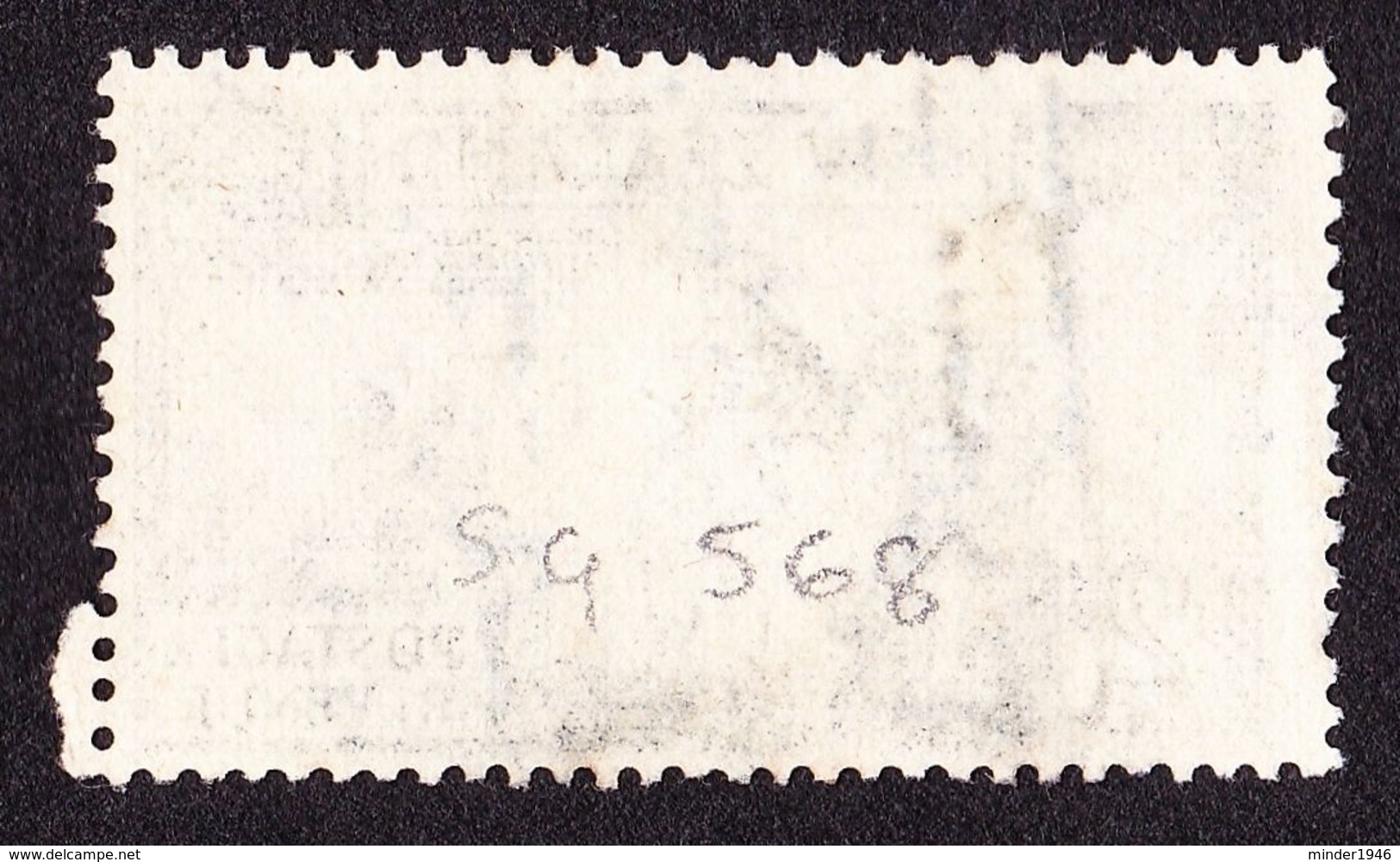 NEW ZEALAND 1935 2/- Shilling Olive-Green SG568 Used - Used Stamps