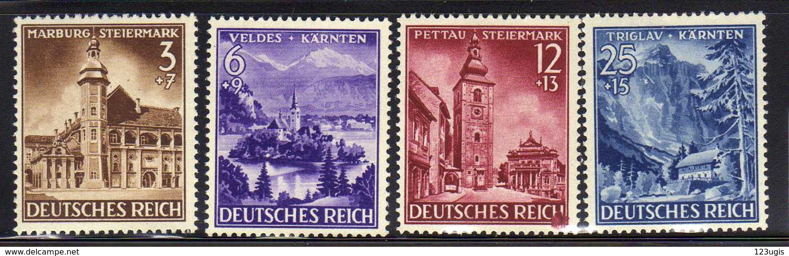 Deutsches Reich, 1941, Mi 806-809 ** [260818LAII] - Unused Stamps