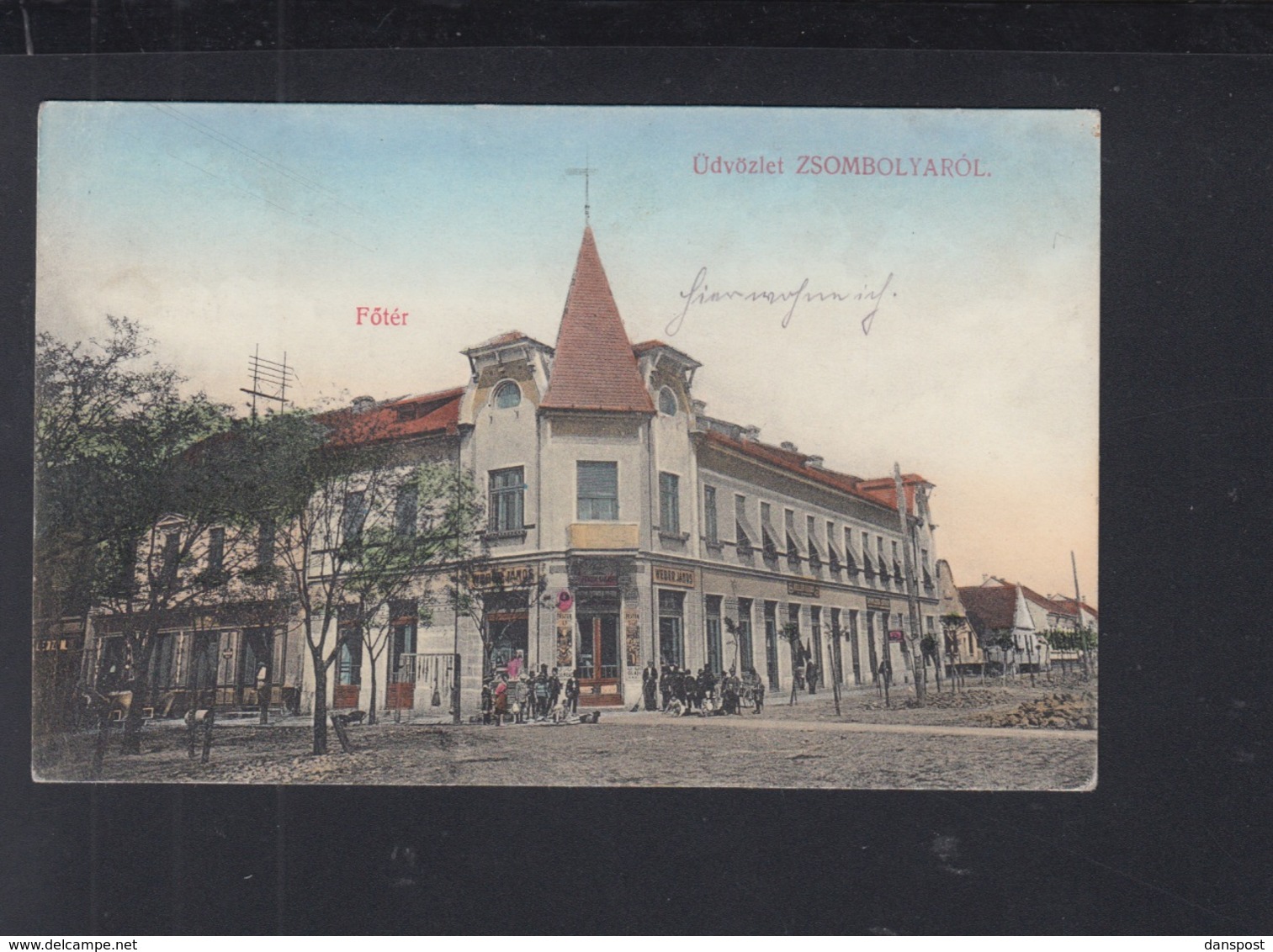 Romania Hungary PPC Jimbolia Zsombolya 1917 - Roumanie