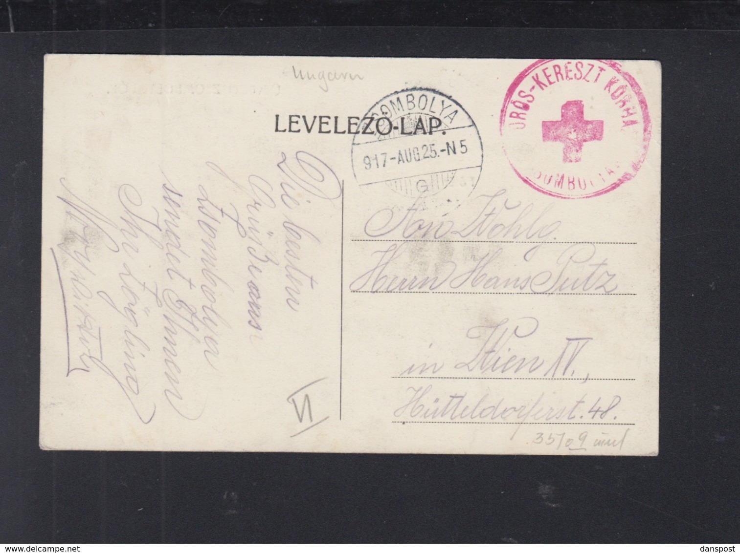 Romania Hungary PPC Jimbolia Zsombolya 1917 - Romania