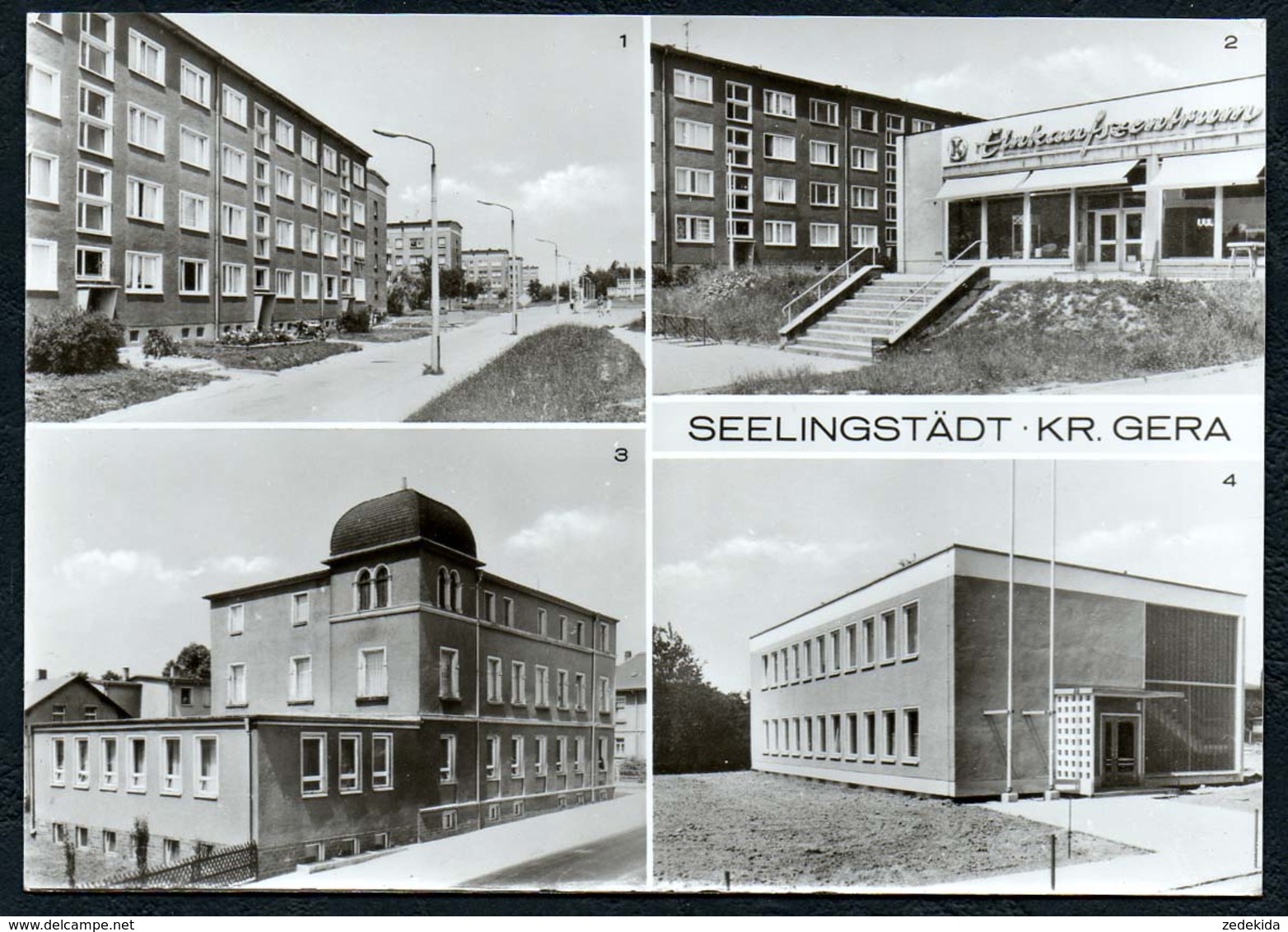 B6251 - TOP Seelingstädt Kr. Greiz - MBK - Einkaufszentrum - Gaststätte - Reichenbach - Greiz