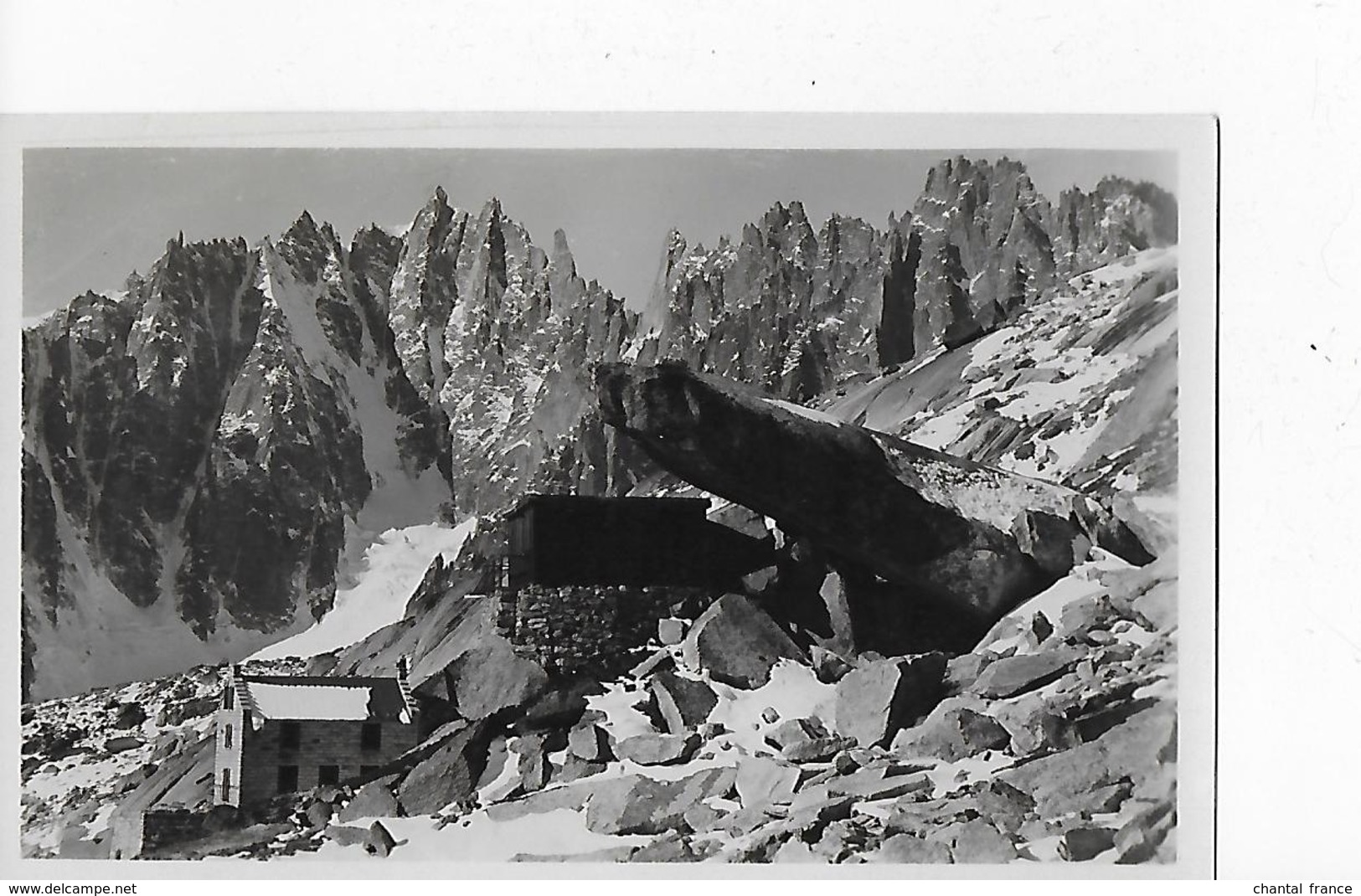 5 CP (2 Cpa Et 3 CPSM) Chamonix Mont-Blanc  : Refuge Ou Cabane  Du Couvercle (voir évolution Du Chalet) - Chamonix-Mont-Blanc