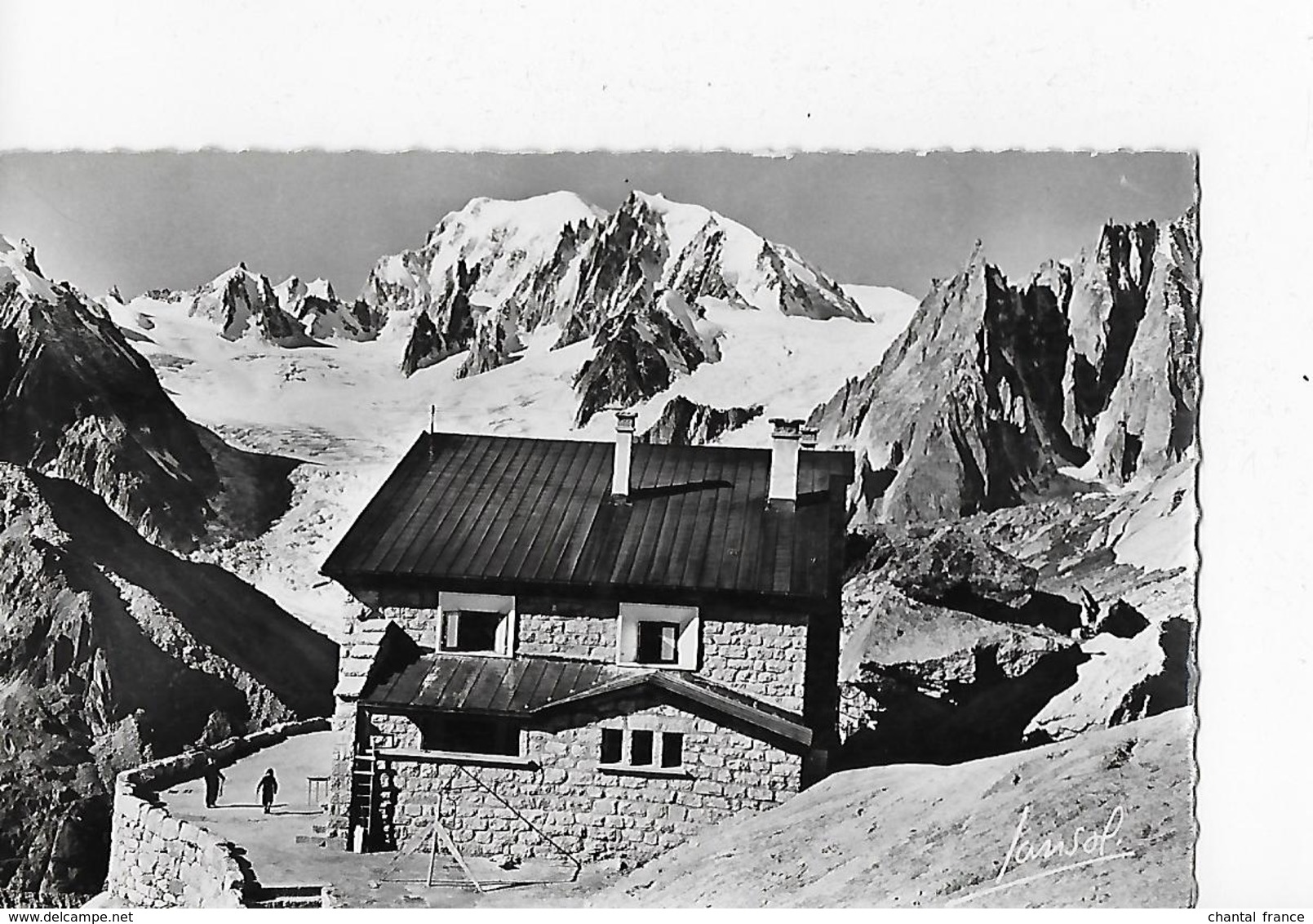 5 CP (2 Cpa Et 3 CPSM) Chamonix Mont-Blanc  : Refuge Ou Cabane  Du Couvercle (voir évolution Du Chalet) - Chamonix-Mont-Blanc