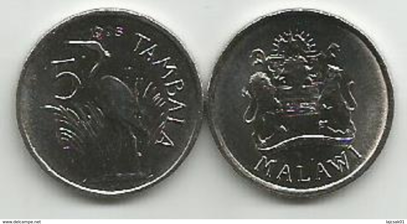 Malawi 5 Tambala 1995. High Grade From Bank Bag - Malawi