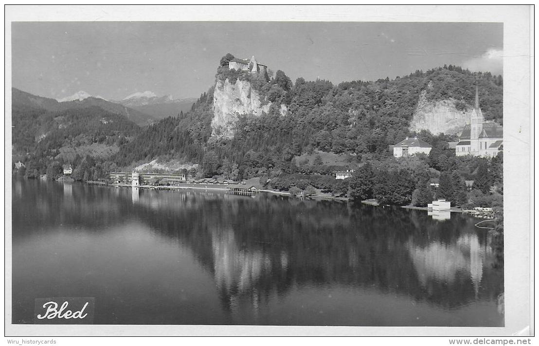 AK 0015  Bled - Panorama Um 1940-50 - Slowenien