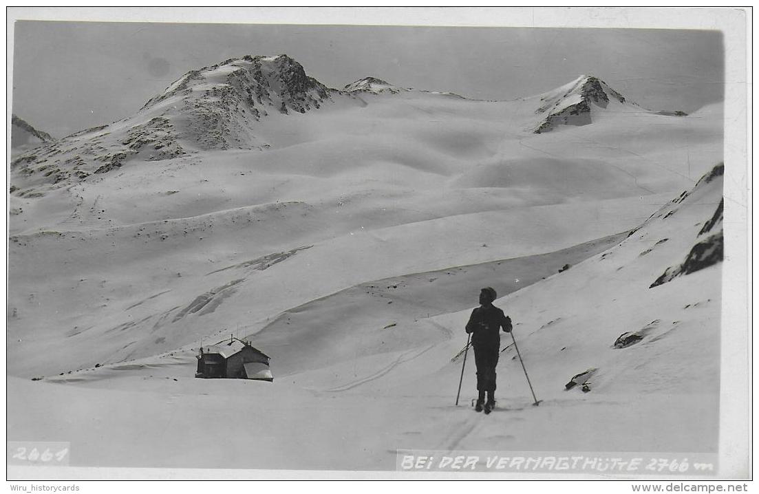 AK 0016  Skitour Bei Der Vernagthütte - Ötztaler Alpen / Much Heiss Um 1928 - Oetz