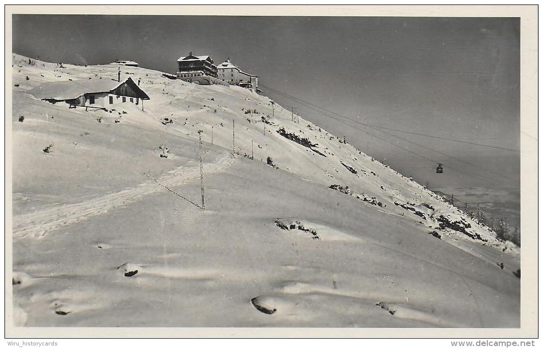 AK 0016  Seilschwebebahn Ebensee-Feuerkogel - Berghotel Und Station Mit Blick Auf Den Traunsee Um 1942 - Ebensee