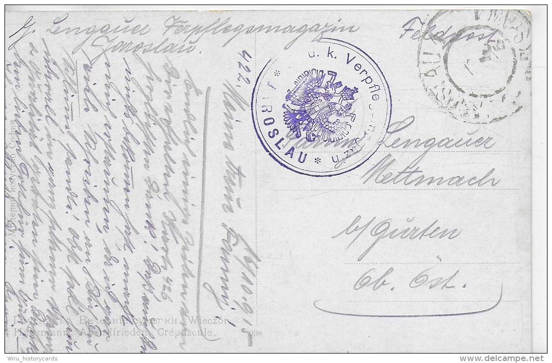 AK 0016  Hausmann - Abendfrieden / Feldpost Um 1915 - Sonstige & Ohne Zuordnung