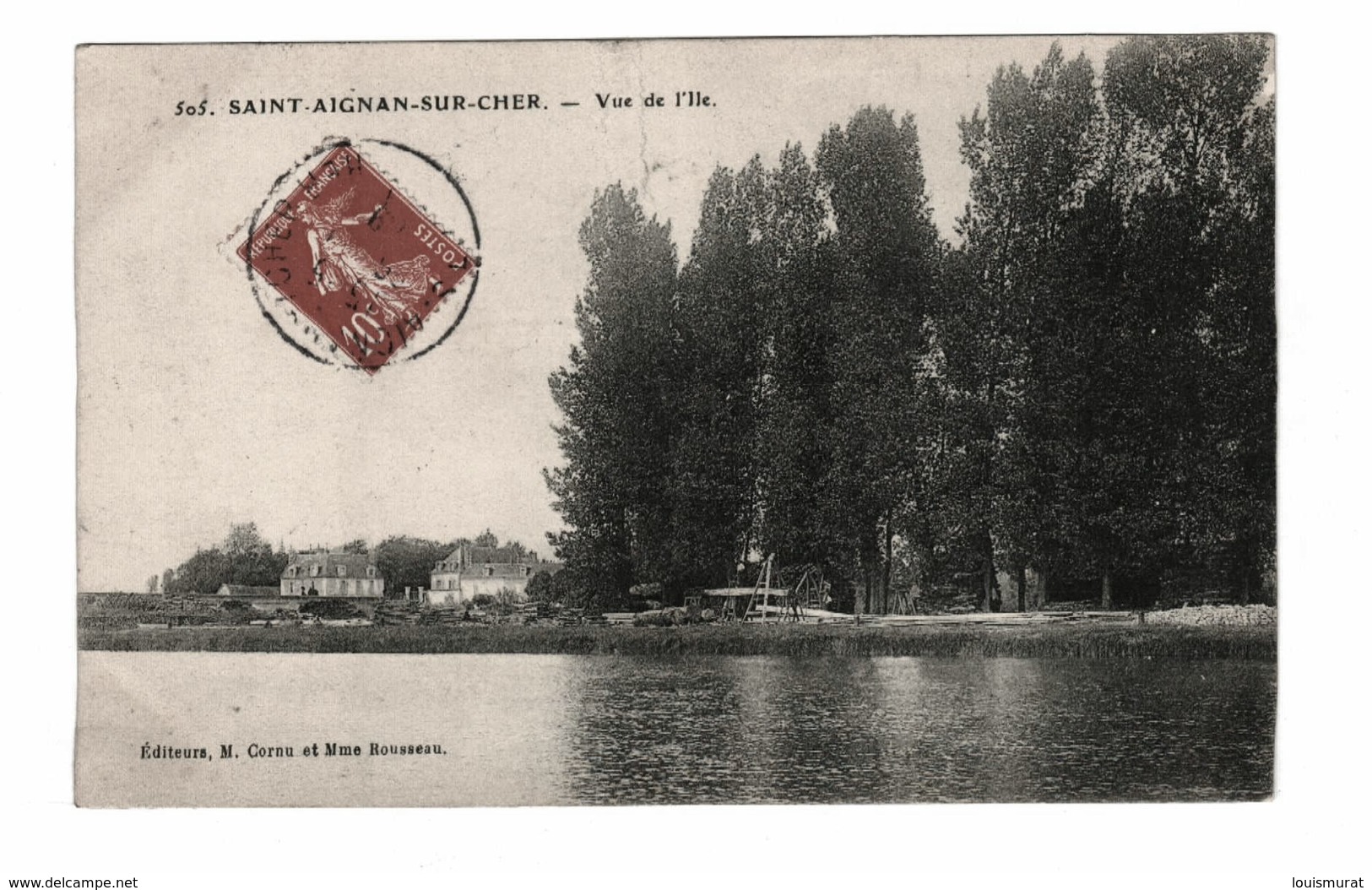 41 - Saint Aignan - Vue De L'île - Saint Aignan