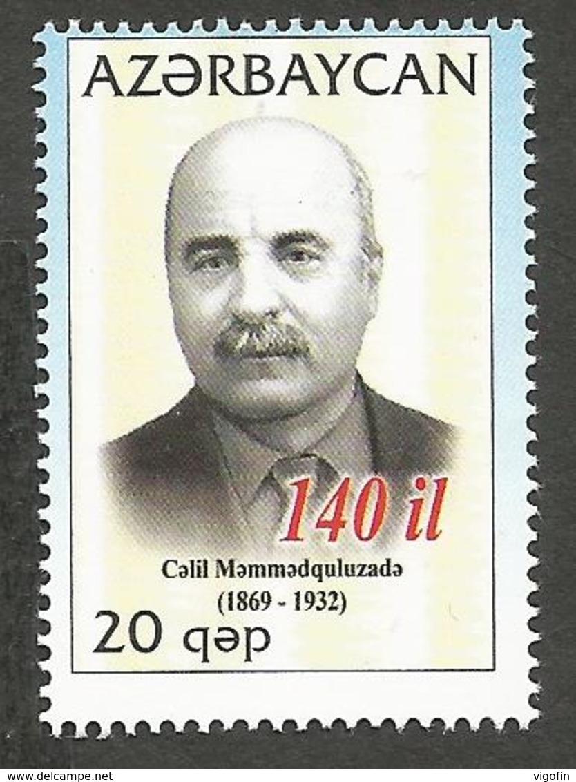 AZ-2010 FASMOUS PERSONS, ASERBEDIAN, 1 X 1v, MNH - Azerbaiján