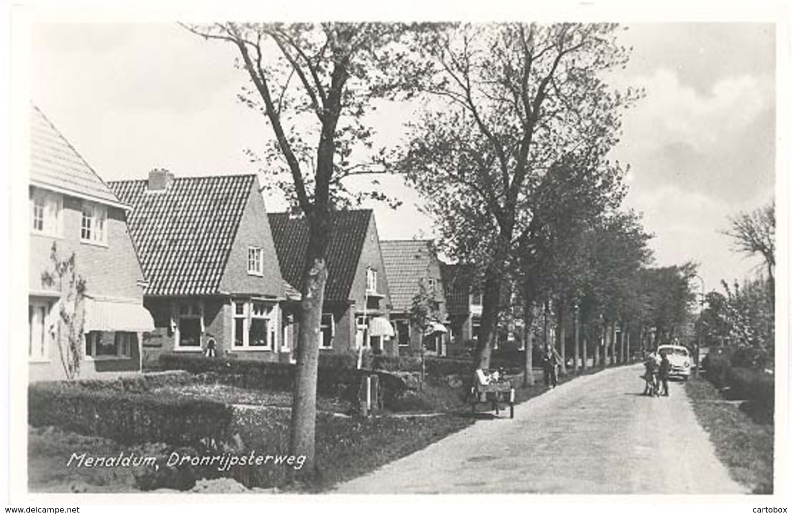 Menaldum, Dronrijpsterweg   (type Fotokaart) - Andere & Zonder Classificatie