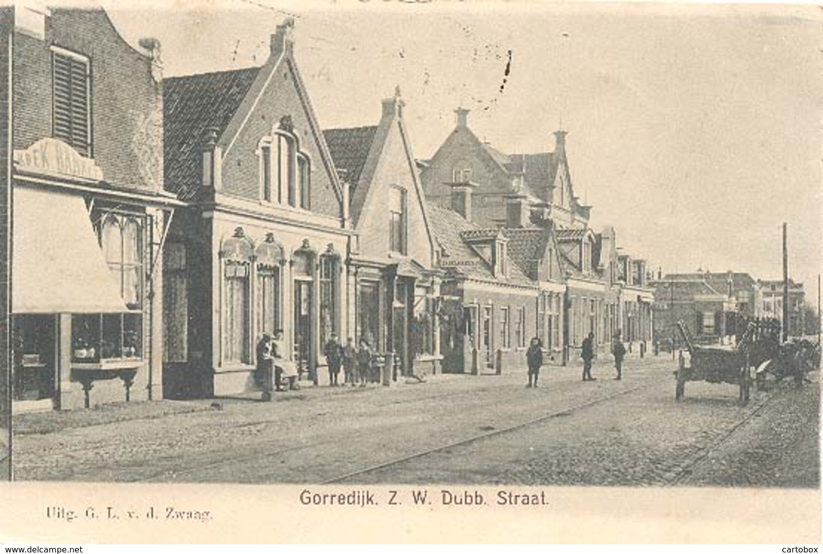 Gorredijk, Z.W. Dubb. Straat  (geanimeerd Straatbeeld) - Andere & Zonder Classificatie