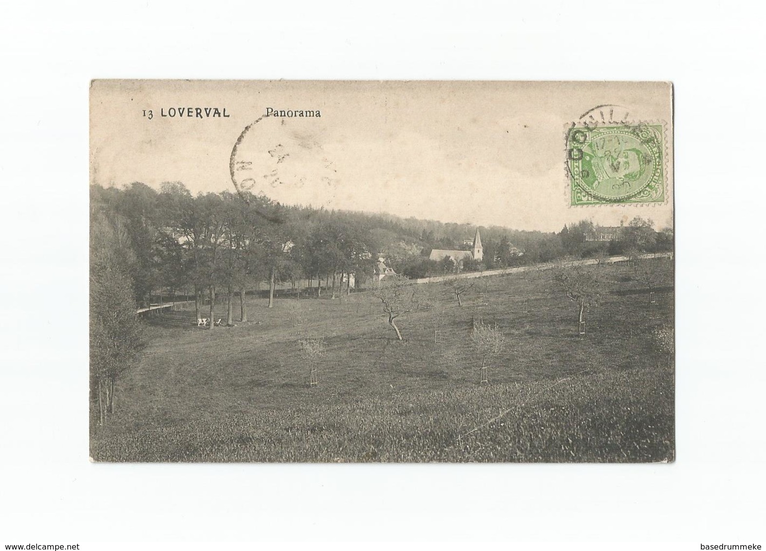 LOVERVAL   Panorama (1920). - Gerpinnes