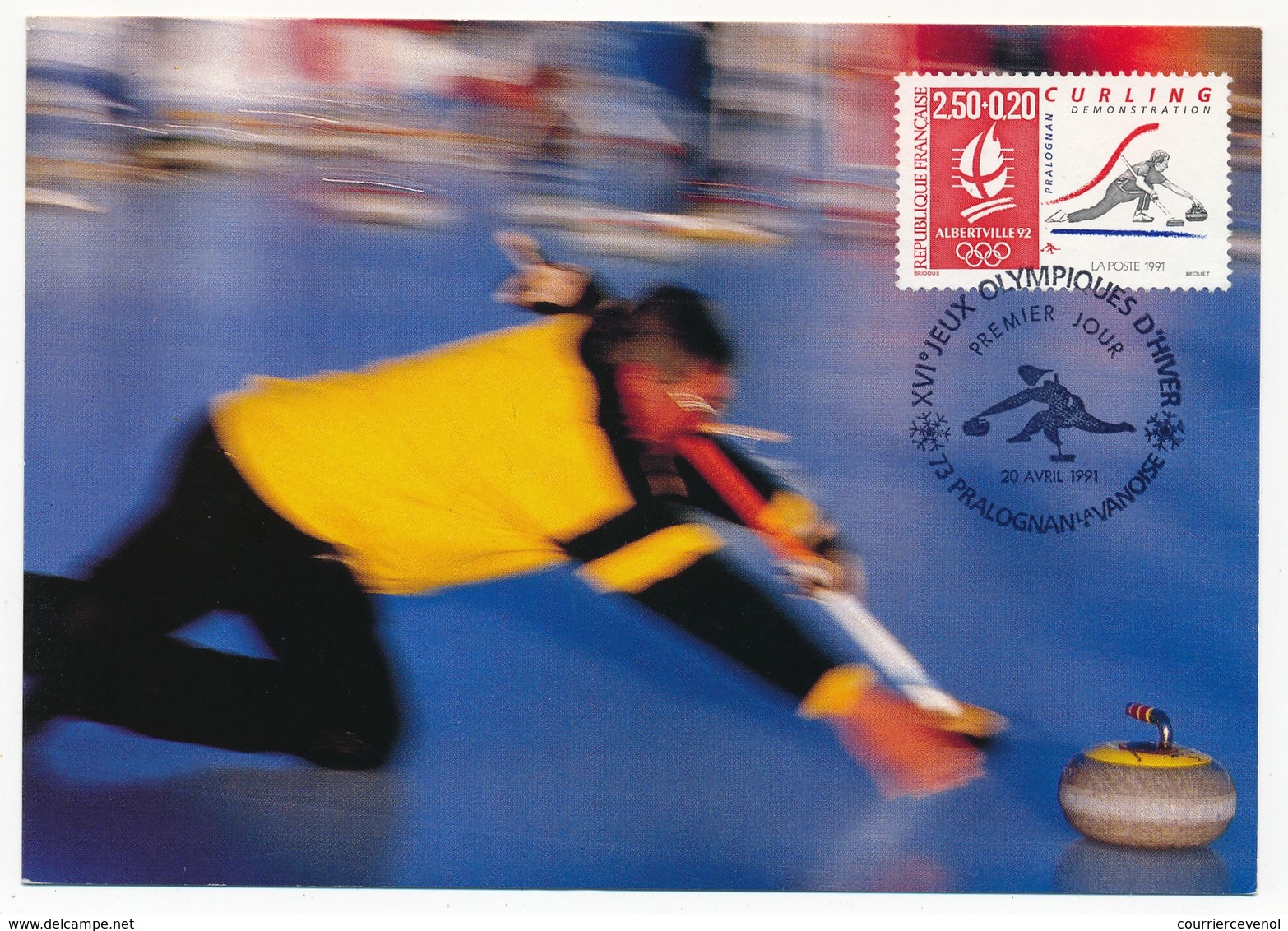 FRANCE - 10 Cartes Maximum - Jeux Olympiques D'Albertville 1992 - Très Belle Série - 1990-1999