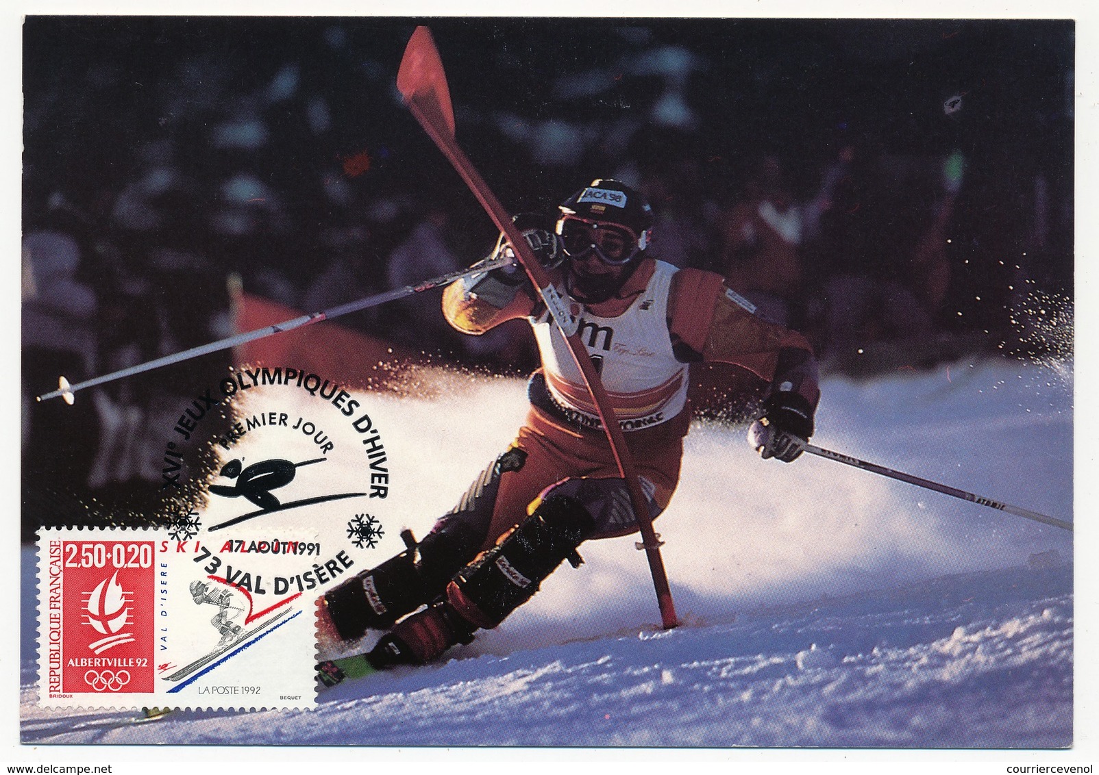FRANCE - 10 cartes maximum - Jeux olympiques d'Albertville 1992 - Très belle série