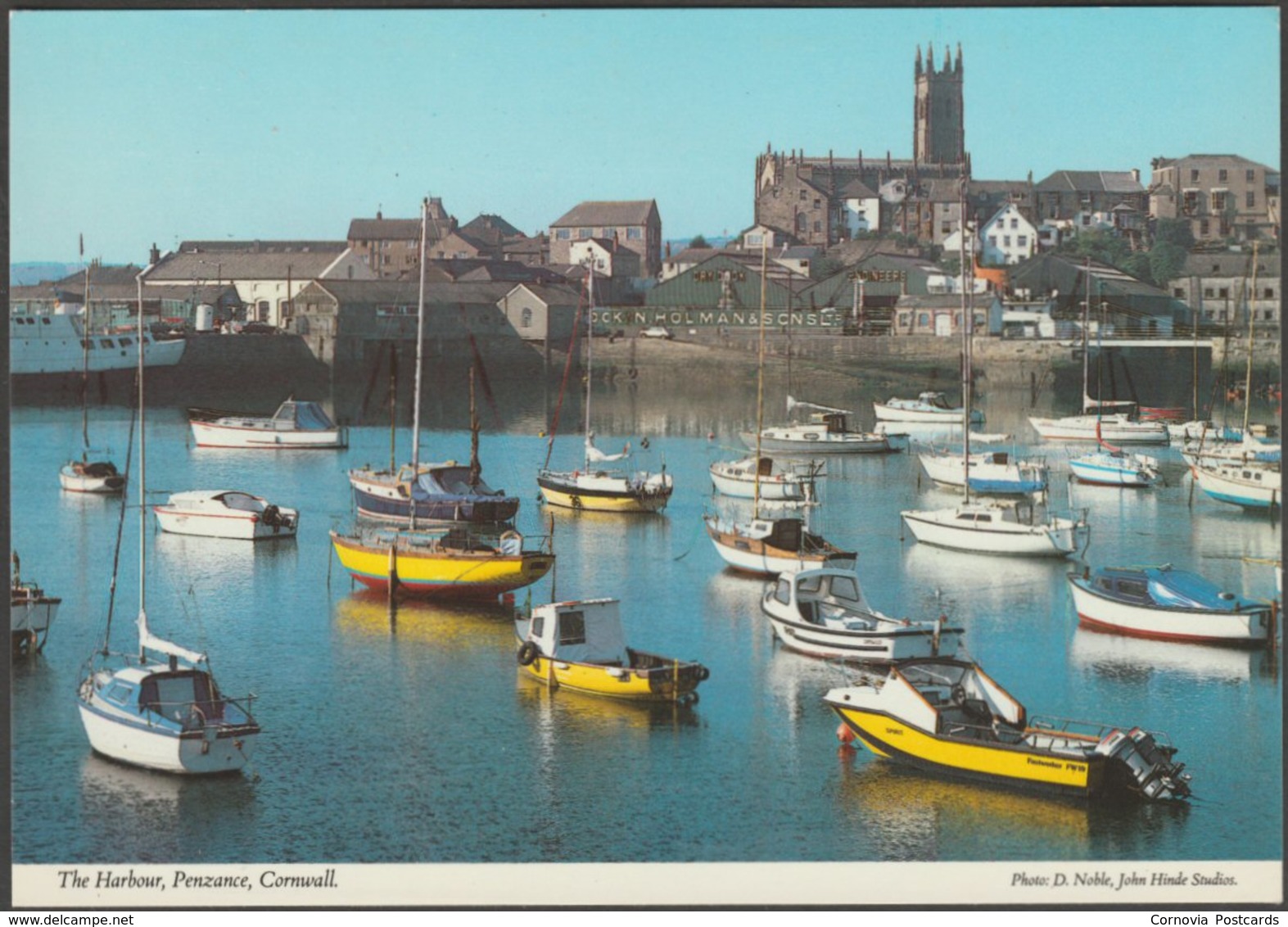 The Harbour, Penzance, Cornwall, C.1980 - John Hinde Postcard - Other & Unclassified