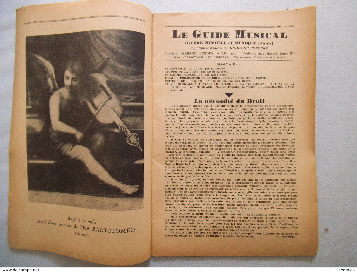 LE GUIDE MUSICAL FEVRIER 1932 J. VIARD LE CELEBRE SAXOPHONISTE,LA GAMME COMMATIQUE,CRITIQUES DE QUELQUES BONS DISQUES... - Autres & Non Classés