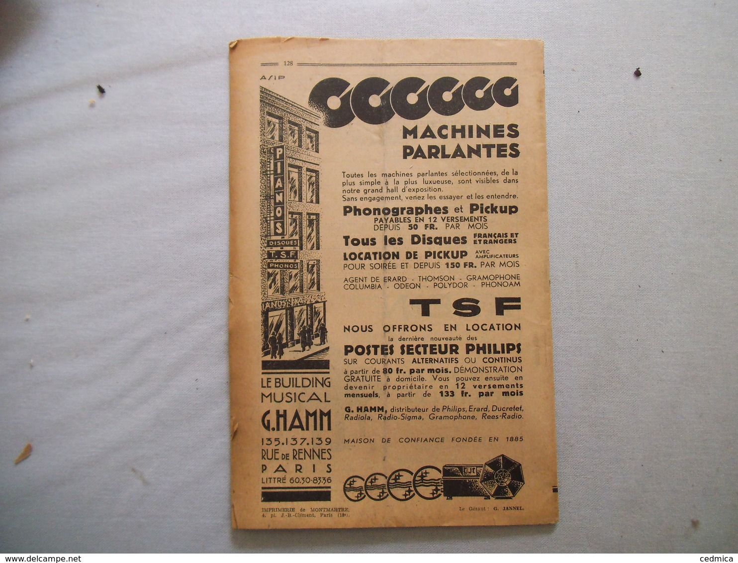 LE GUIDE MUSICAL FEVRIER 1932 J. VIARD LE CELEBRE SAXOPHONISTE,LA GAMME COMMATIQUE,CRITIQUES DE QUELQUES BONS DISQUES... - Autres & Non Classés