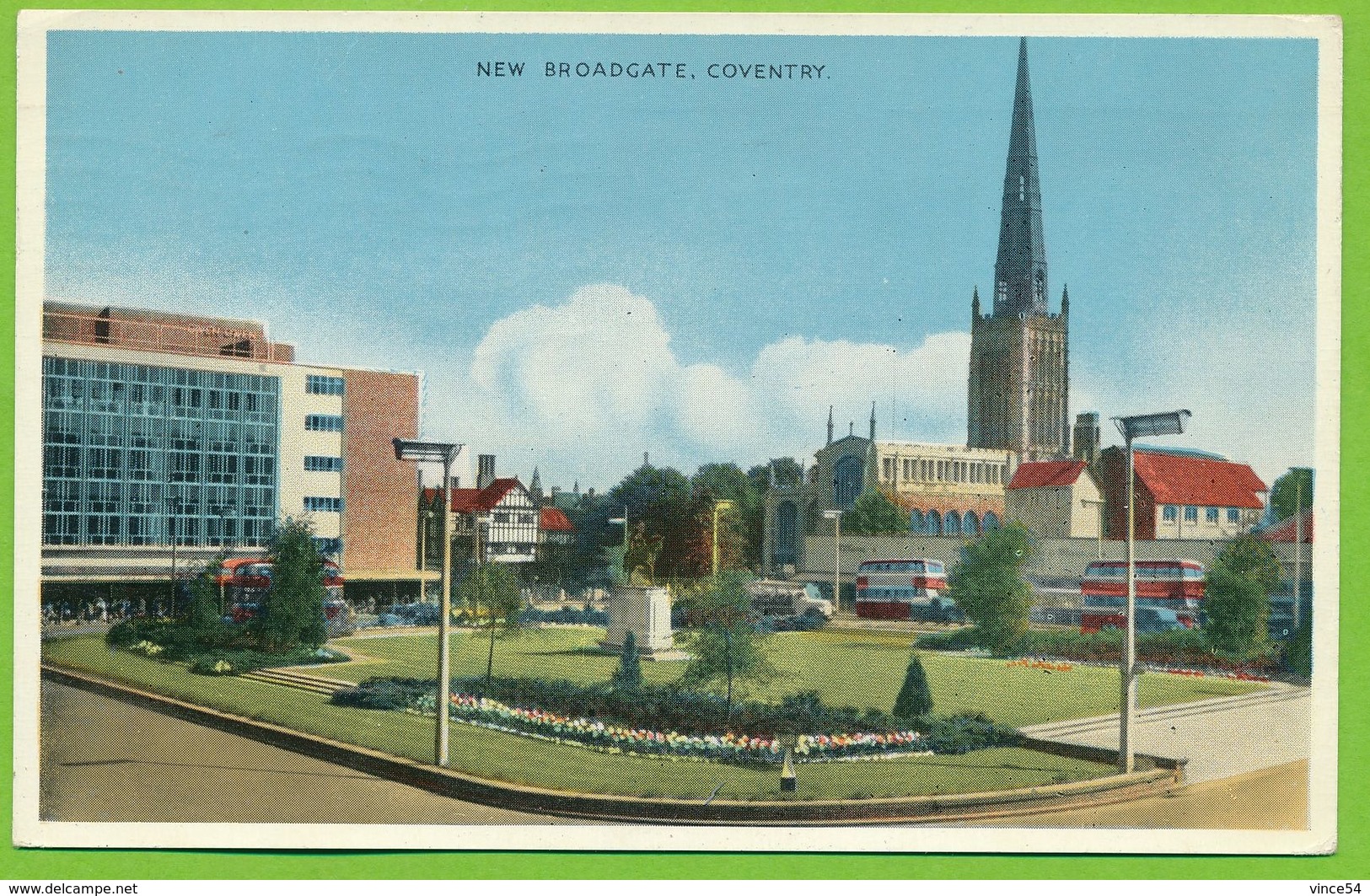 COVENTRY - New Broadgate Carte Circulé 1959 - Coventry