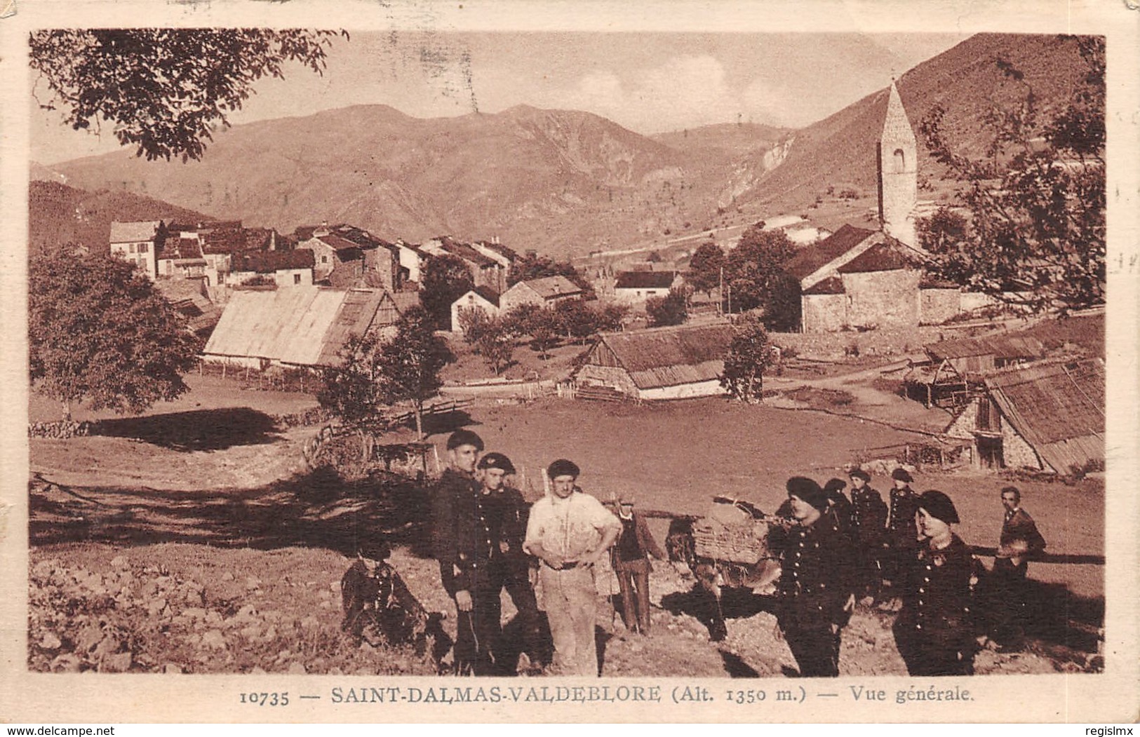 06-SAINT DALMAS VALDEBLORE-N°R2150-F/0071 - Autres & Non Classés