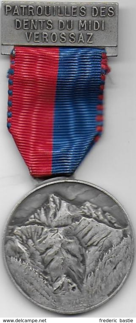 Médaille SUISSE -  Patrouilles Des Dents Du Midi Verossaz - Autres & Non Classés