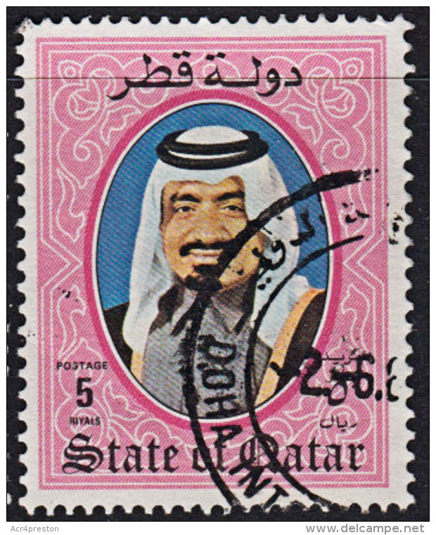 A1175 QATAR 1984,  SG 772  Shaikh Khalifa, Used - Qatar