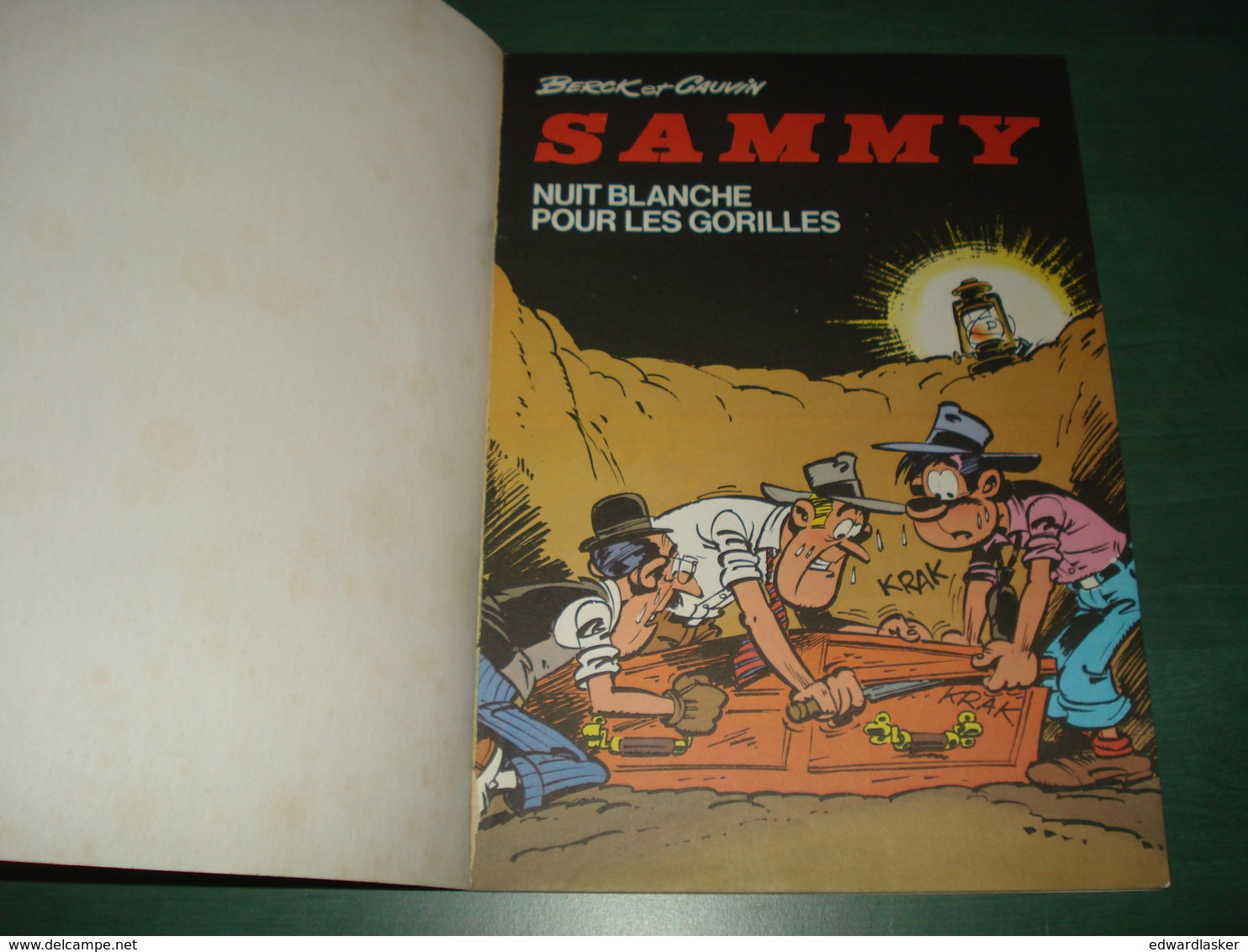 SAMMY 10 : Nuit Blanche Pour Les Gorilles - Réimp. Dupuis 1983 - Très Bon état - Sammy