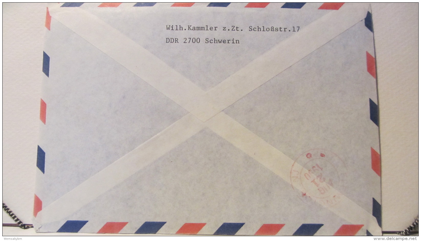 DDR : R-Lp-Brief Nach USA Mit 4-er Block 70 Pf Ulbricht In MiF Mit Adenauer Aus Grevemühlen (0855) Knr: 938 (4),867 - Airmail