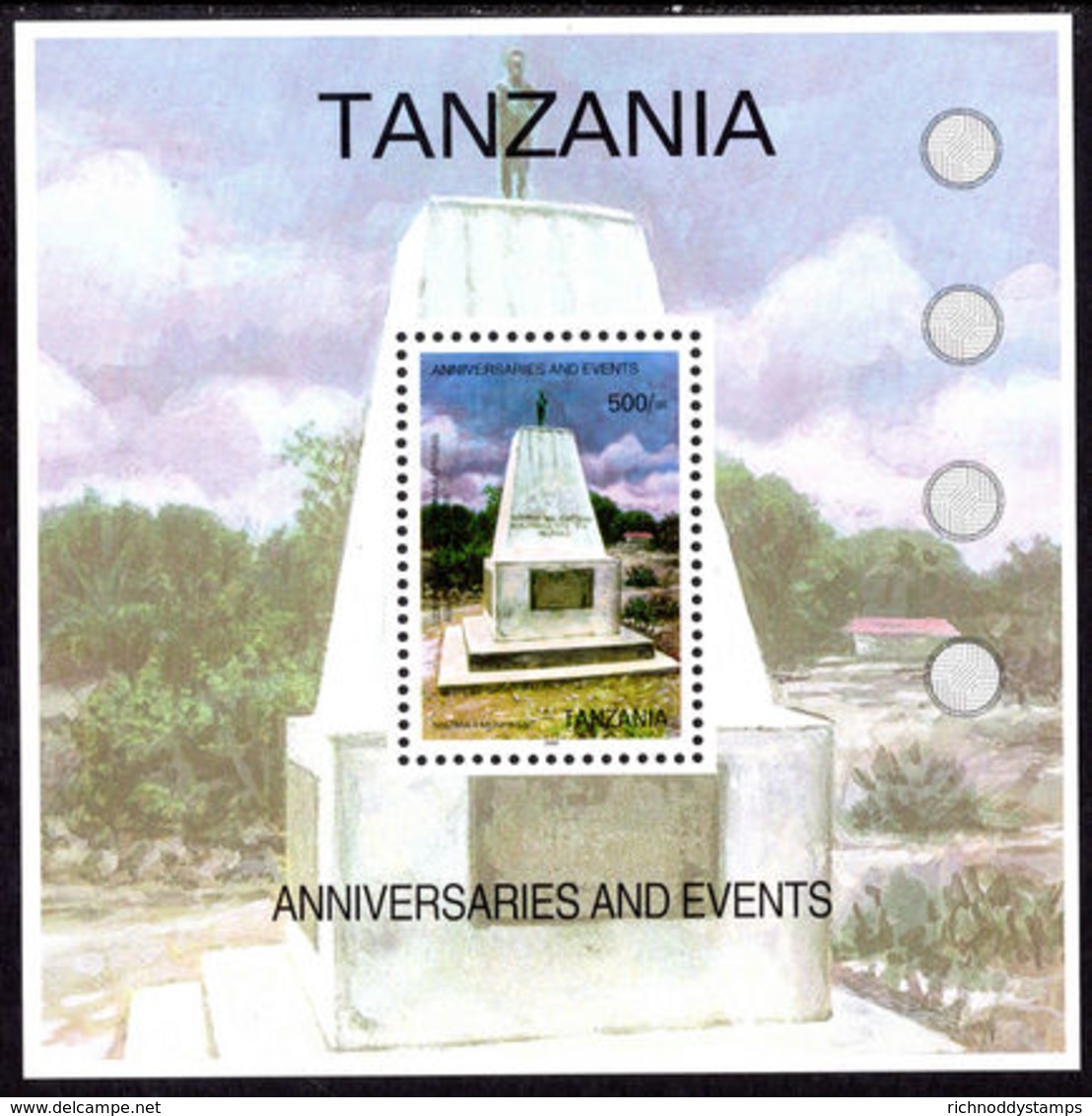 Tanzania 2005 Anniversaries And Events Souvenir Sheet Unmounted Mint. - Tanzania (1964-...)