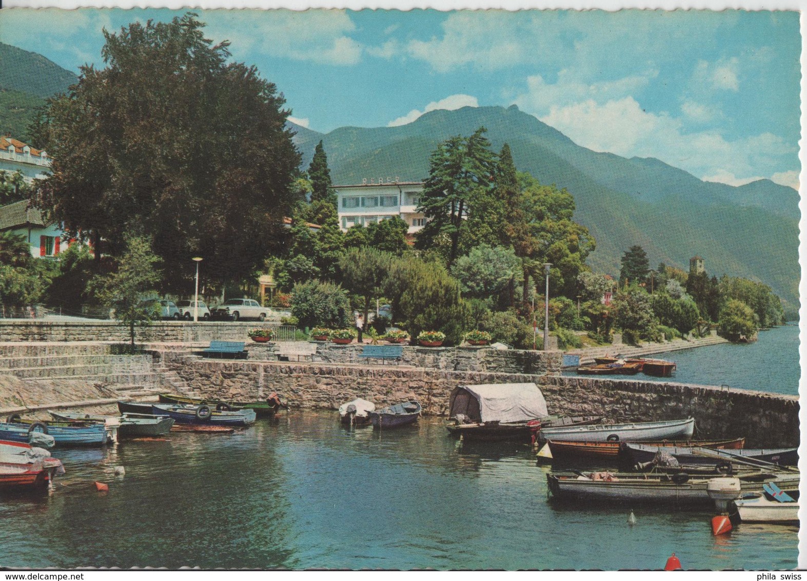 Locarno - Lungolago E Porto, Seepromenade Und Bootshafen - Locarno