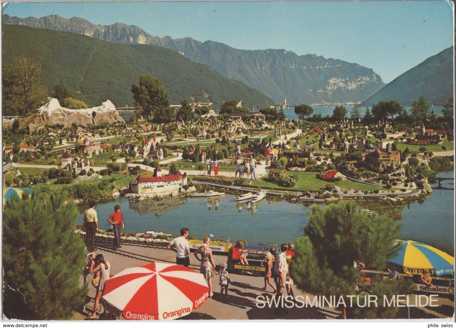 Swissminiatur - Melide - Gesamtansicht Panorama - Photo: Engelberger - Melide