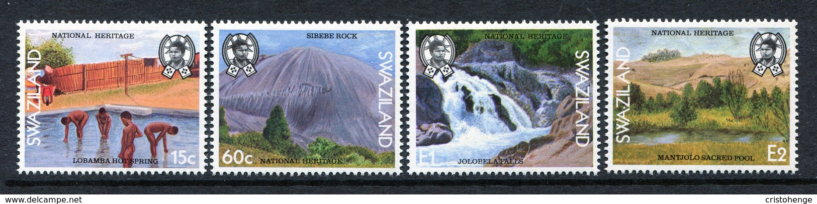 Swaziland 1991 National Heritage Set MNH (SG 583-586) - Swaziland (1968-...)