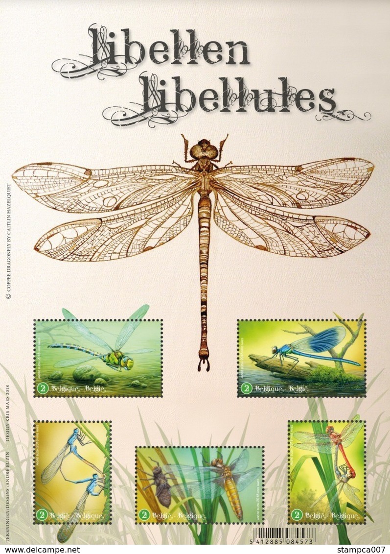 2018 Fauna Buzin Libel Libellule Dragonfly Libelle MNH ! - Unused Stamps