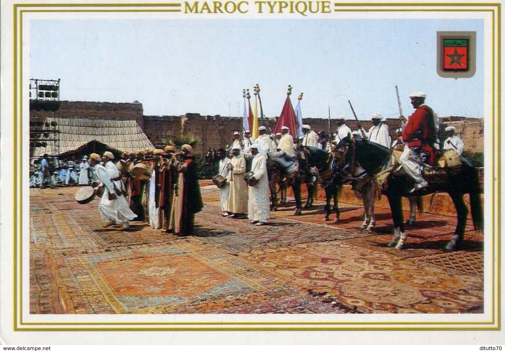 Marocco Typique - Formato Grande Viaggiata – E 7 - Altri & Non Classificati