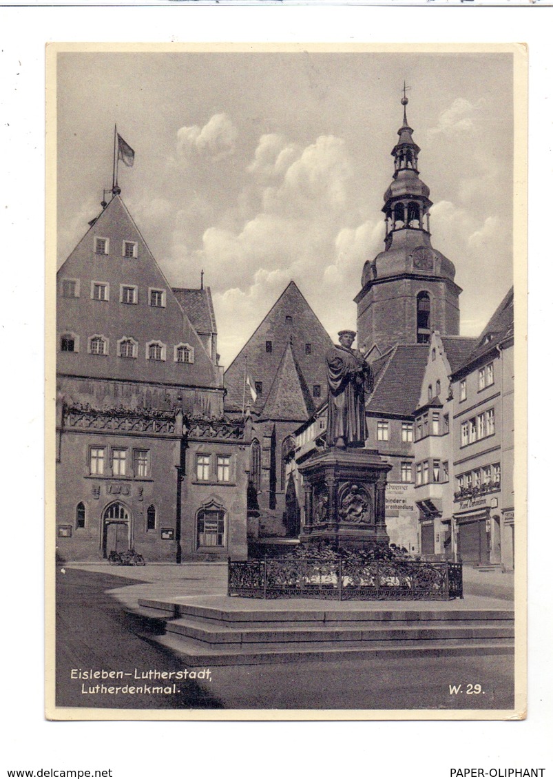 0-4250 EISLEBEN, Lutherdenkmal - Eisleben