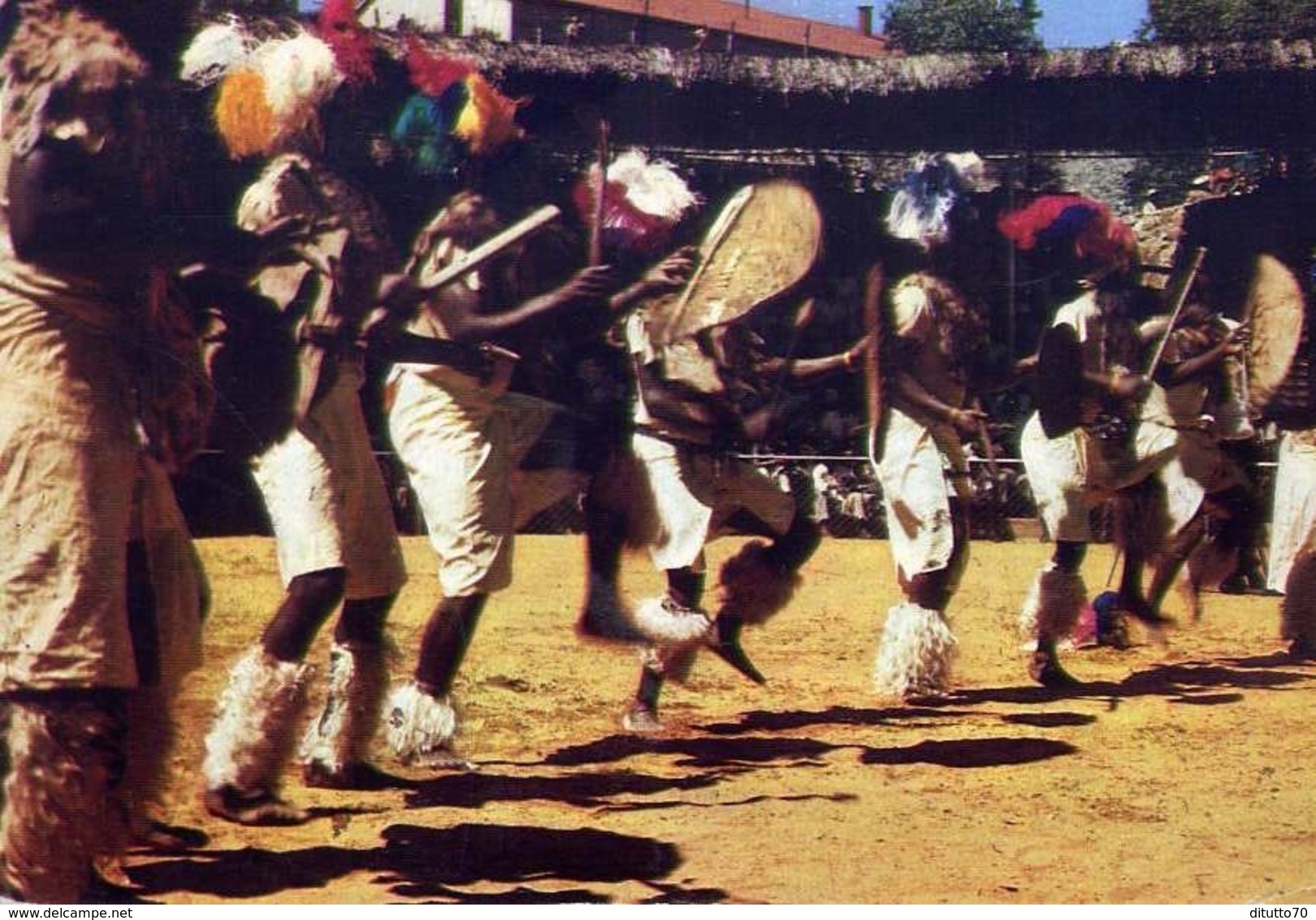 Periple En Afrique Australe - Afrique Du Sud - Danses Folkloriques Zoulov - Formato Grande Viaggiata – E 7 - Non Classificati