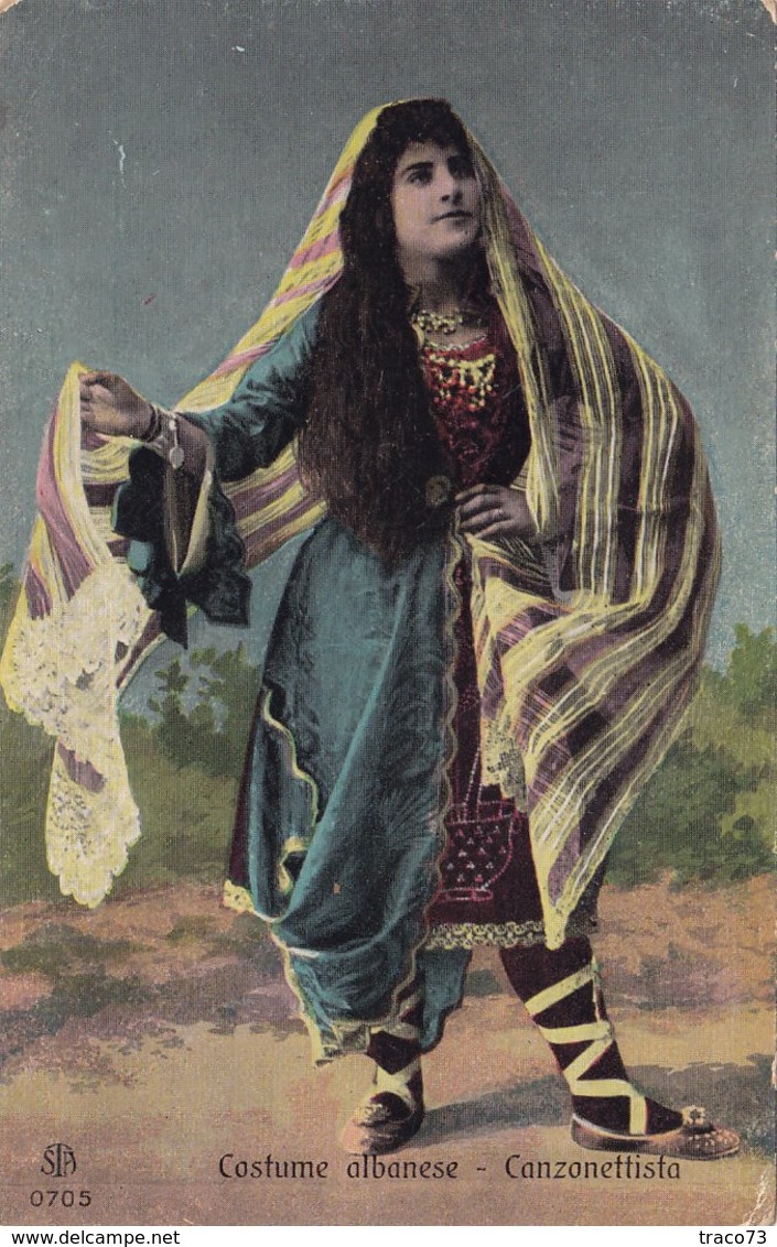 COSTUME ALBANESE _ CANZONETTISTA - Albanië