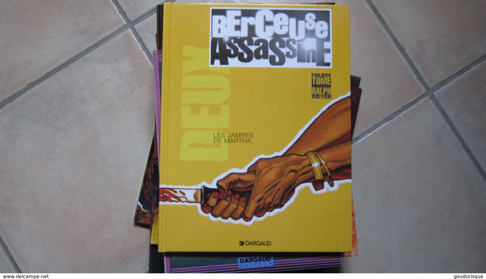 EO BERCEUSE ASSASSINE T2  LES JAMBES DE MARTHA   RALPH  MEYER  PHILIPPE TOME   DARGAUD - Berceuse Assassine