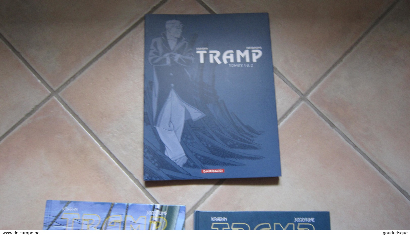 COFFRET TRAMP T1 ET T2 LE PIEGE/LE BRAS DE FER    KRAHEN  JUSSEAUME    DARGAUD - Tramp